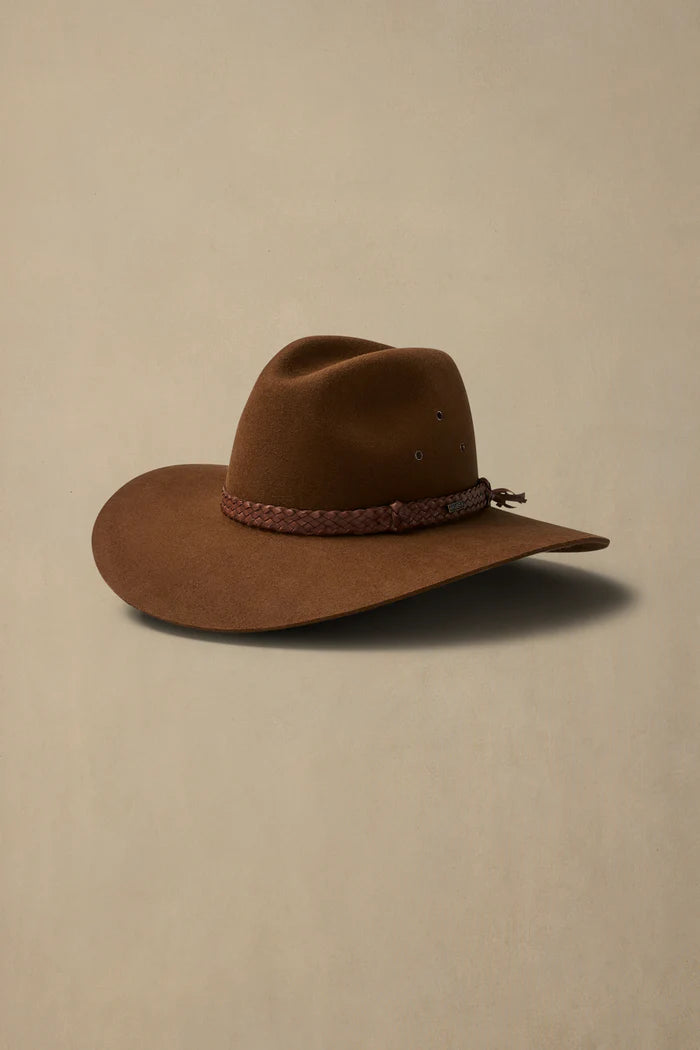 Akubra Riverina Hat - Coffee