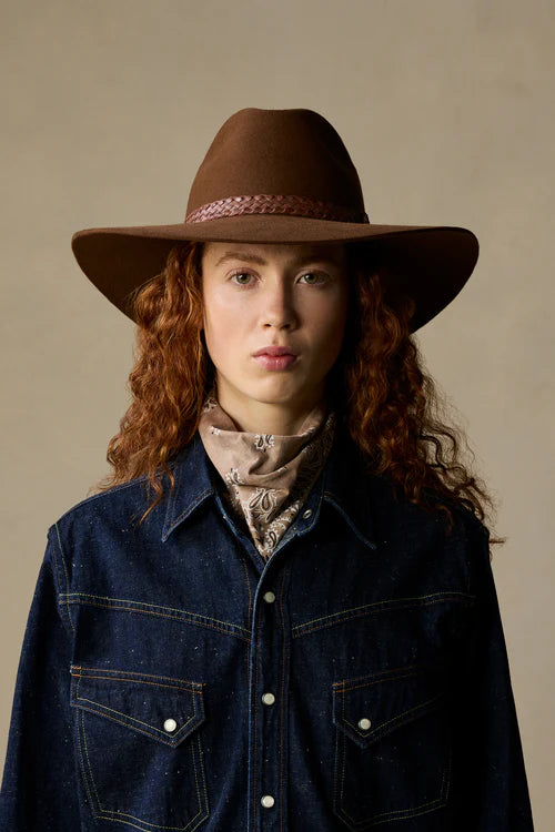 Akubra Riverina Hat - Coffee