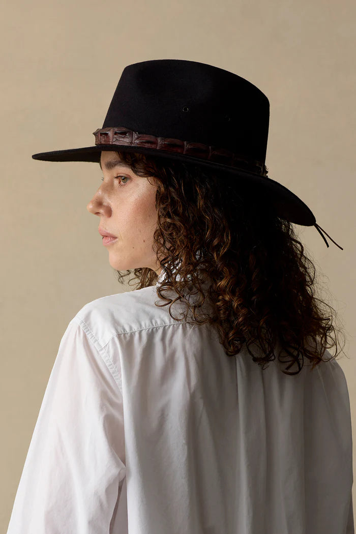 Akubra Coolabah Hat - Black
