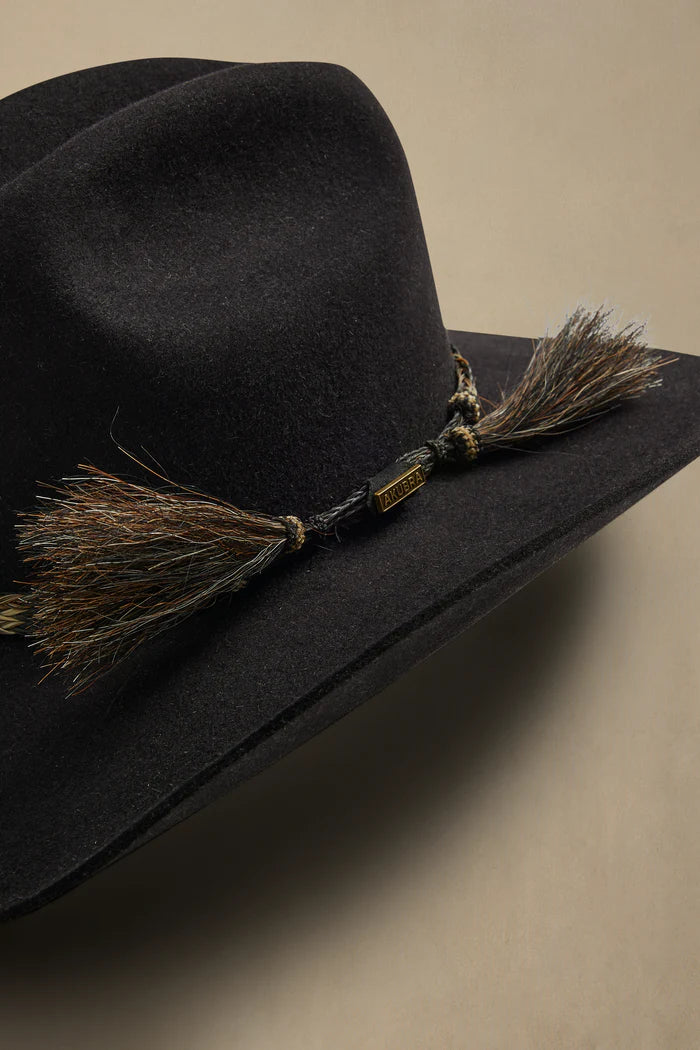 Akubra Rough Rider Hat - Black