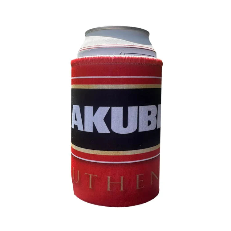 Akubra Logo Stubby Holder - Red