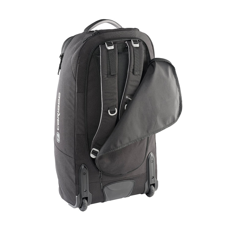 Caribee Adventure Hybrid Wheel Travel Pack (70L) - Black