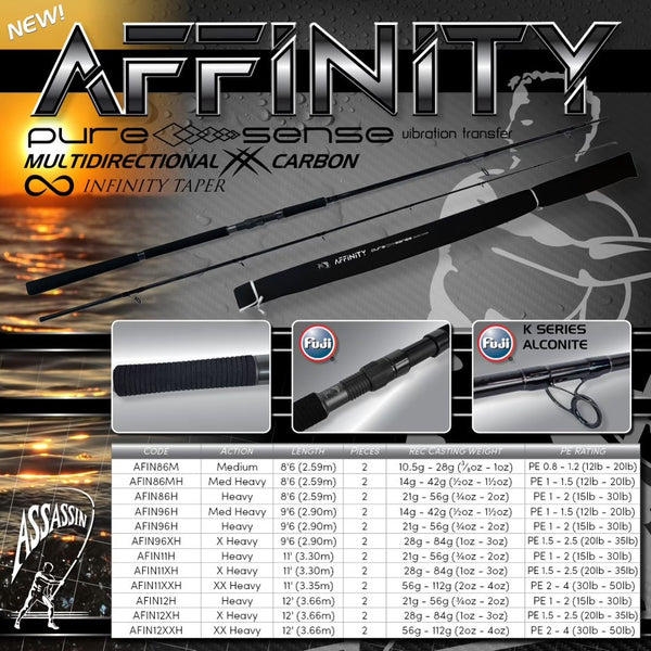 Assassin Affinity Rods (Assorted Spin Models)