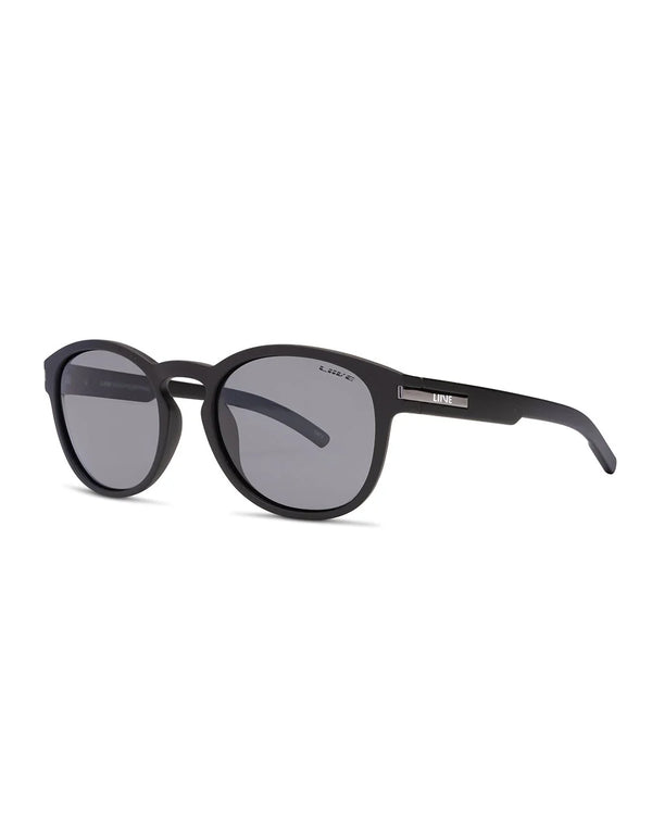 Liive Vision Agus Sunglasses - Smoke Polarised Lens with Matte Black Frame
