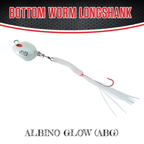 Vexed Bottom Worm Longshank Lure (60g) - Variety of Colours Available