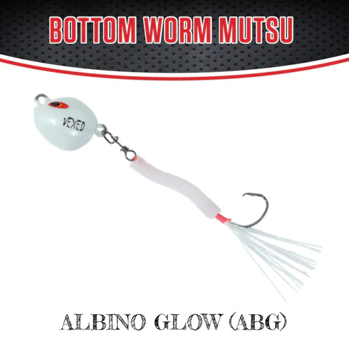 Vexed Bottom Worm Mutsu Lure (40g) - Variety of Colours Available