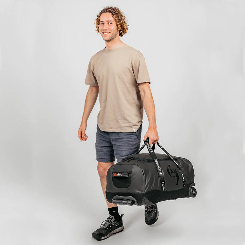 BlackWolf Adventure Pro Roller 90L - Jet Black