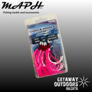 Maph Circle Hooks Offset Full Glow - Pink (Various Sizes)