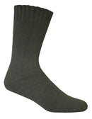 Bamboo Textiles 4-Yarn Extra Thick Socks - Khaki (Size M10-14)
