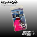 Maph Circle Hooks Offset Full Glow - Pink (Various Sizes)