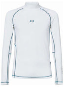Oakley Bhodi Ellipse Long Sleeve Rashguard Shirt - White/Black