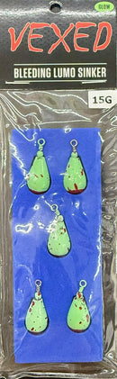 Vexed Bleeding Lumo Rocket Sinkers (Assorted Weights)