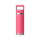 Yeti Rambler 18oz Straw Bottle with Colour-matched Straw Cap (532ml) - Variety of Colours Available