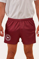Ringers Western Footy Shorts - Burgundy