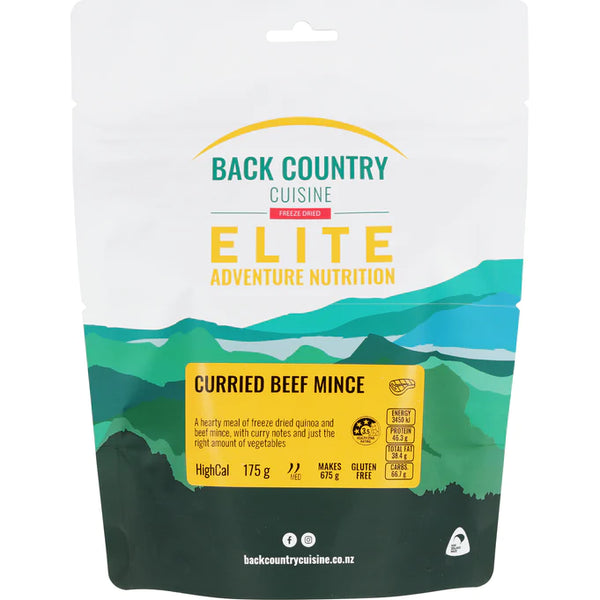 Back Country Cuisine Elite Curried Beef Mince - High Calorie (175g)