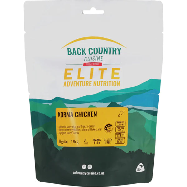 Back Country Cuisine Elite Korma Chicken - High Calorie (175g)