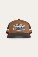 Ringers Western Banks Trucker Cap - ClayBlack
