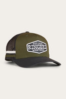 Ringers Western Banks Trucker Cap - Military Green