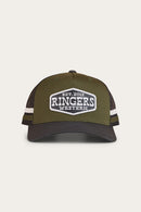 Ringers Western Banks Trucker Cap - Military Green