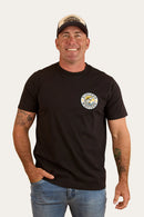 Ringers Western Mens Big Catch Loose Fit T-Shirt - Black