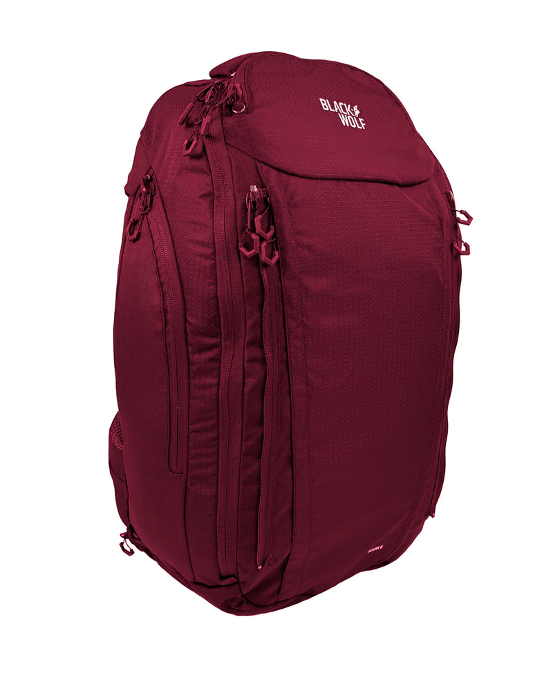 BlackWolf Helan II 75 Travel Backpack - Tibetan Red