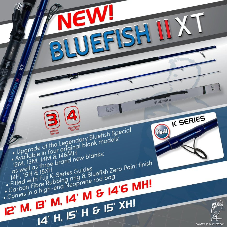 Bluefish Razor Edition Assassin Bluefish 2 XT Rod ABFXT146MH 14'6ft 3pce Spin #4