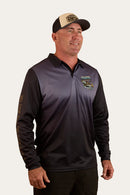 Ringers Western Buckin Barra Fishing Jersey Shirt - Navy