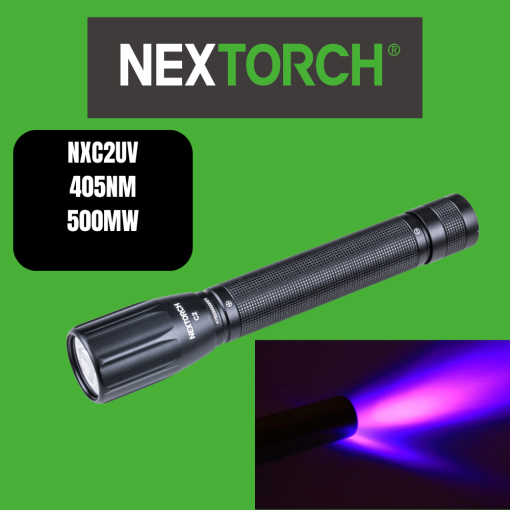 Nextorch C-Series UV Compact Ultraviolet Torch (NXC2UV)