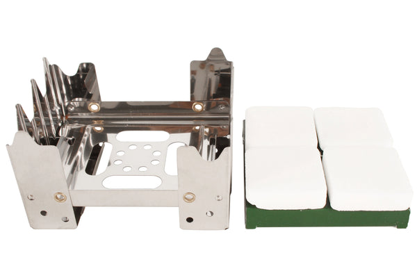 Wildtrak Folding Camp Stove with Fuel Tablets
