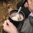 Wildtrak Premium Enamel Mug with Stainless Steel Rim (540ml)