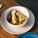 Wildtrak 1 Person Wheat Straw Dinner Set (6 Piece) - Beige or Blue (Colour Seletced at Random)