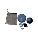 Wildtrak 1 Person Wheat Straw Dinner Set (6 Piece) - Beige or Blue (Colour Seletced at Random)
