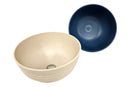 Wildtrak Eco Friendly Wheat Straw Bowl 650ml - Beige or Blue (Random Colour Selection)