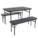 Wildtrak Camp Table & Bench Seat Set