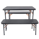 Wildtrak Camp Table & Bench Seat Set