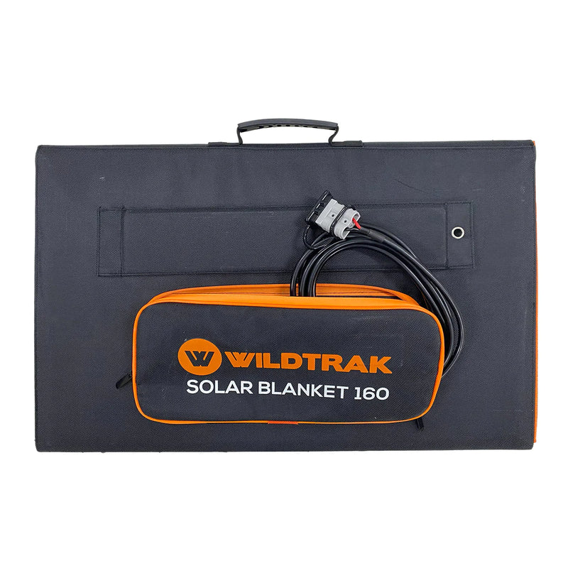 Wildtrak Folding Sola Blanket with Built In Stand and ETFE Coating (160 Watt)