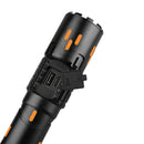 Wildtrak Rechargeable Flashlight with 5 Light Modes & Built-in Powerbank