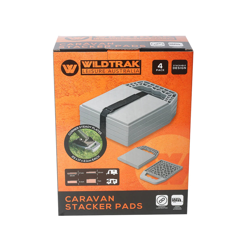 Wildtrak Caravan Stacker Pads - Pack of 4