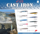 Vexed Cast Iron Lures - 50g (Variety of Sizes Available)