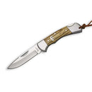 Cattleman Cutlery Buffalo Sagebrush Lockback Knife with Wood Handle