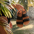 Reef Womens Water Vista Sandals- Black/Tan