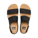 Reef Womens Water Vista Sandals- Black/Tan