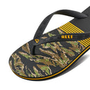 Reef Men's Seaside Prints Thongs - Tiger Camo