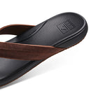 Reef Mens Cushion Phantom 2.0 Thongs - Black/Brown