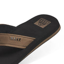 Reef Men's Layback Thongs - Black/Tan