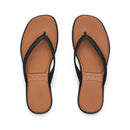 Reef Womens Water Willow Malibu Thongs - Black /Tan