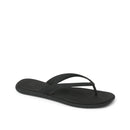 Reef Womens Water Willow Malibu Thongs - Black