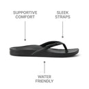 Reef Womens Vista Vay Cay Thongs - Black