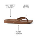 Reef Womens Vista Vay Cay Thongs - Chocolate