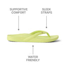 Reef Womens Vista Vay Cay Thongs - Lime Sherbet